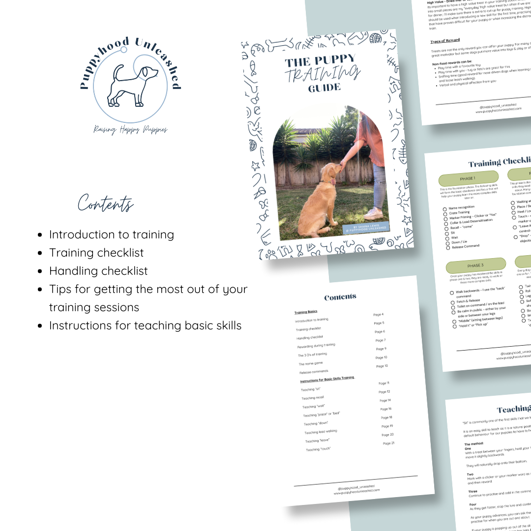 The Puppy Training Guide & Checklist