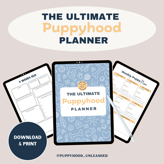 The Ultimate Puppyhood Planner