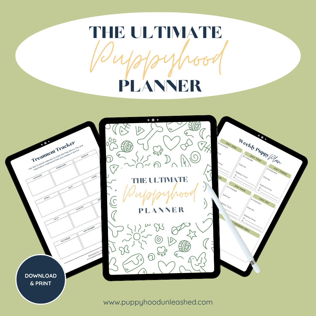 The Ultimate Puppyhood Planner