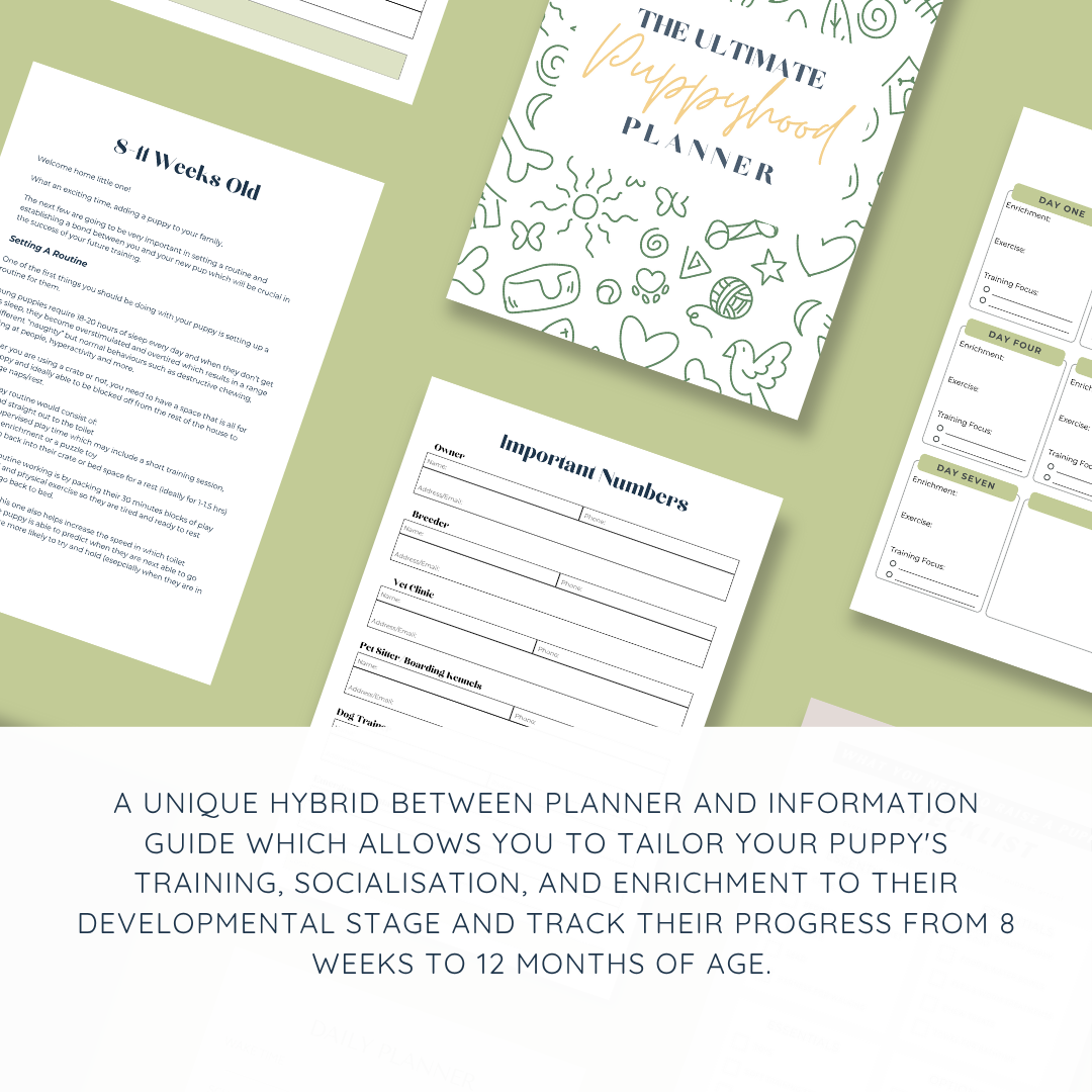 The Ultimate Puppyhood Bundle (Planner + Essential Guide ebooks)
