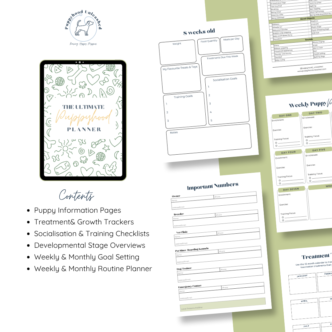 The Ultimate Puppyhood Bundle (Planner + Essential Guide ebooks)